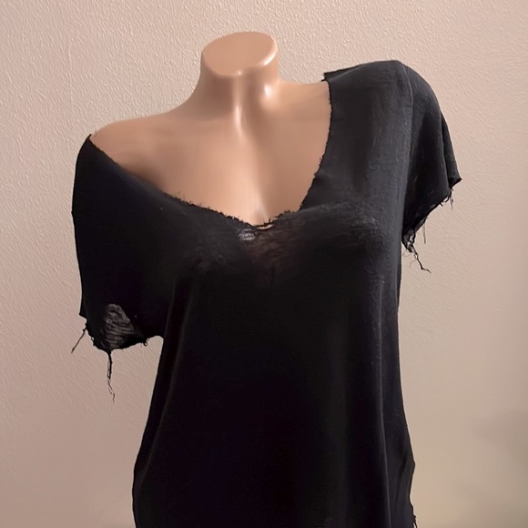 Project Social T Distressed Short Sleeve Top - Picture 2 of 6